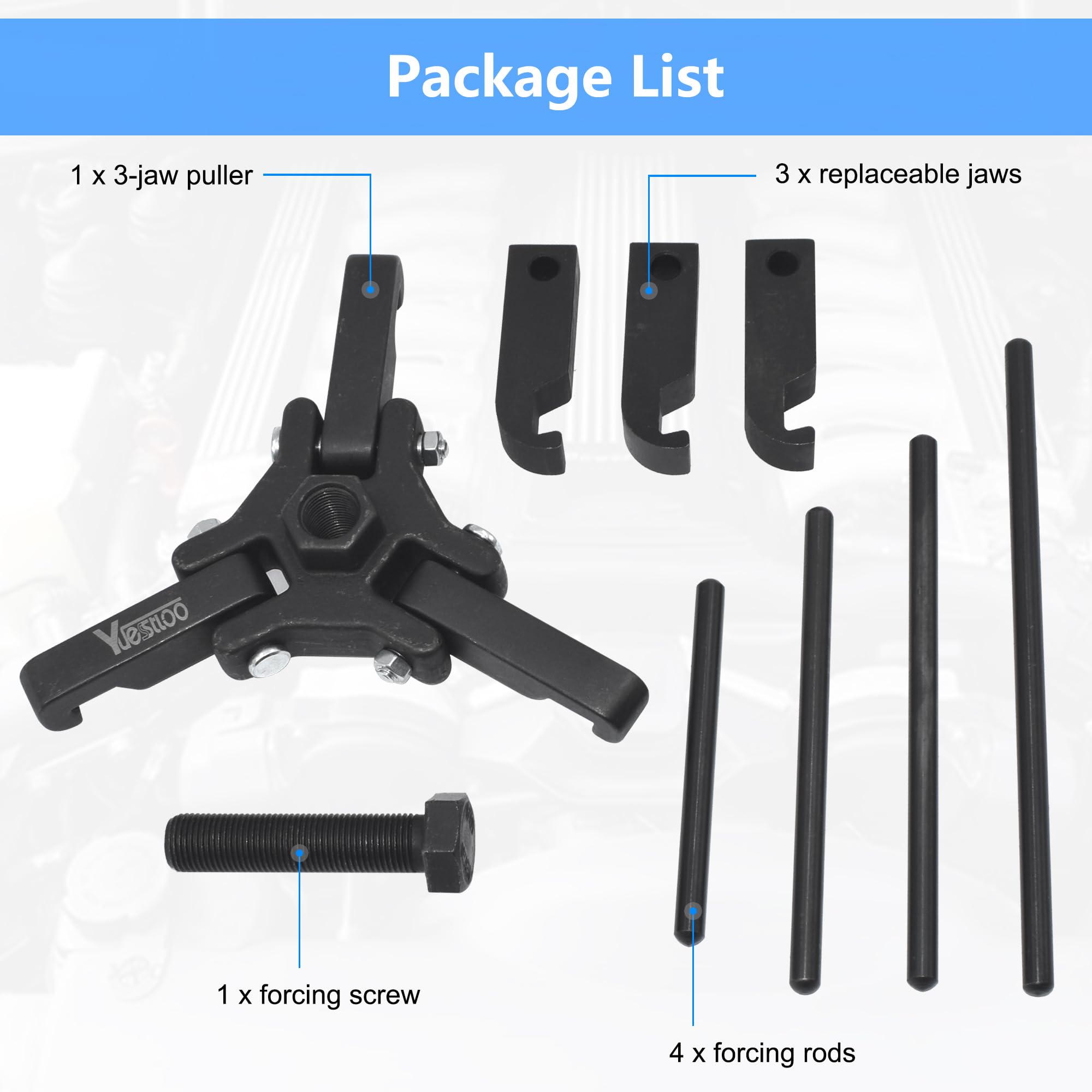 Amazon.com: Yuesstloo Harmonic Balancer Puller, Harmonic Balancer